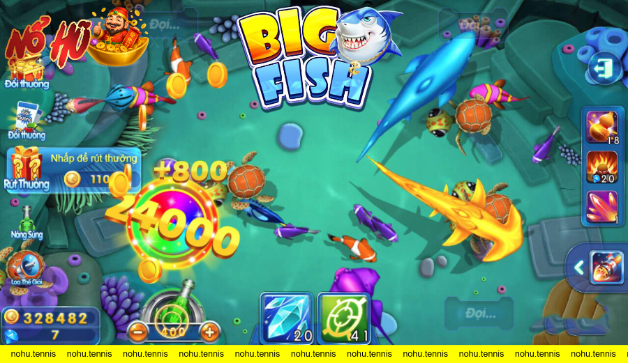 Ưu điểm nổi bật của bắn cá H5 nổ hũ