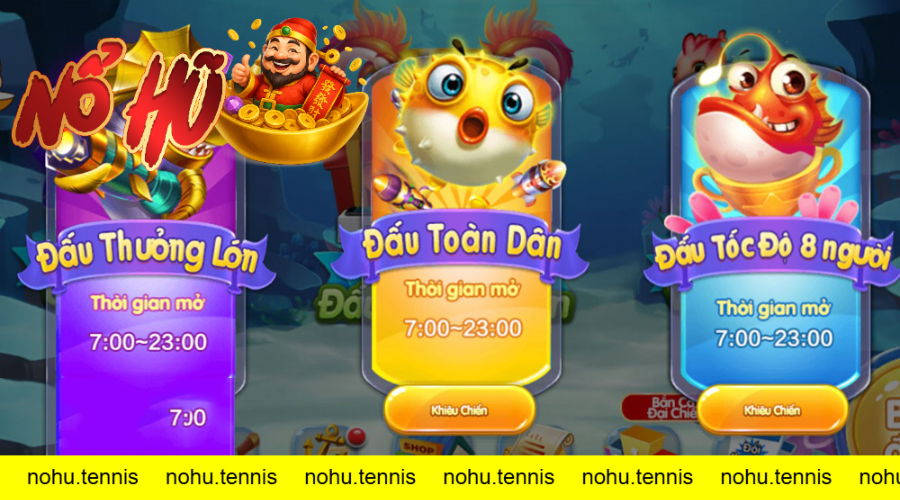 Các chế độ chơi trong bắn cá H5 nổ hũ