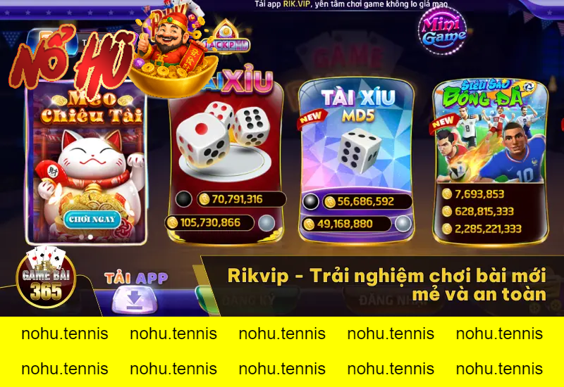 Đánh Giá 5 Game Bài Đổi Thưởng Lớn Nhất Hiện Nay Tại Nohu