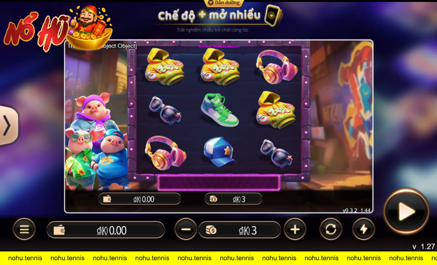 Giao diện game nổ hũ Pisco Piggy tại new88