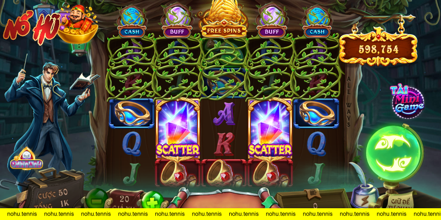 Giao diện slot Game Ngọn lửa phượng hoàng tại RikVip