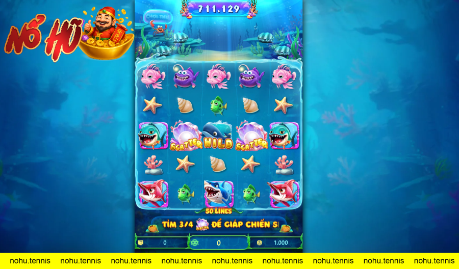 giao diện trò chơi nổ hũ Vệ binh bờ biển tại SKY88