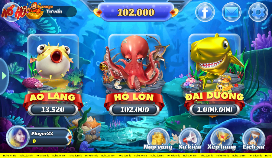 Hệ thống vũ khí và vật phẩm hỗ trợ tại bắn cá thần tài