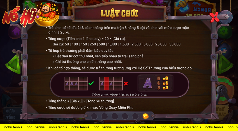 Hướng dẫn luật chơi trò chơi mỏ vàng của gã điên tại UK88