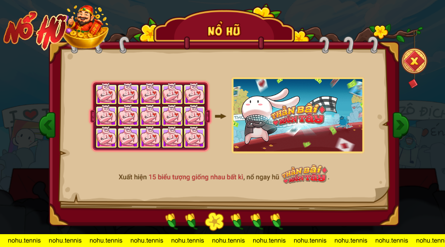 Hướng dẫn luật trò chơi nổ hũ Thần bài Miền Tây tại Sin88