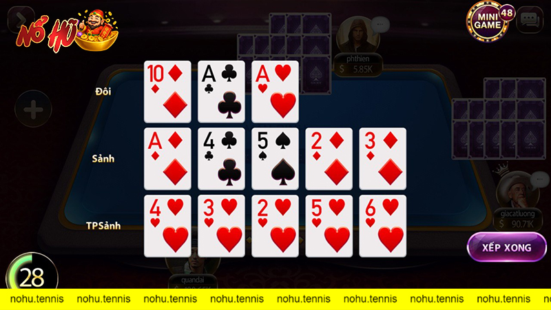 Mậu Binh Nổ Hũ: Trải nghiệm game bài đổi thưởng cực hấp dẫn