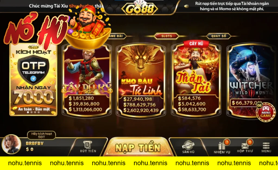 Nổ Hũ Go88 – Game Quay Hũ Đổi Thưởng Uy Tín Hàng Đầu 2025
