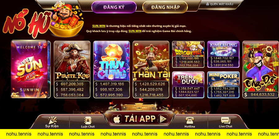 Nổ Hũ Sunwin – Săn Hũ Khủng, Nổ Hũ Tiền Thật Nhanh Chóng